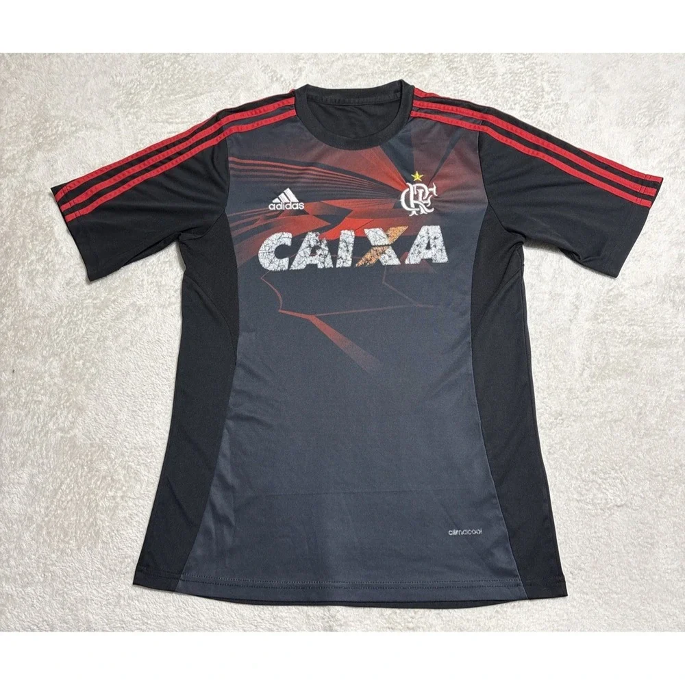 CR Flamengo 2013 2014 Third Jersey Football Mens Small Adidas Brazil